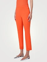 Franca Slim-Fit Cropped Pants