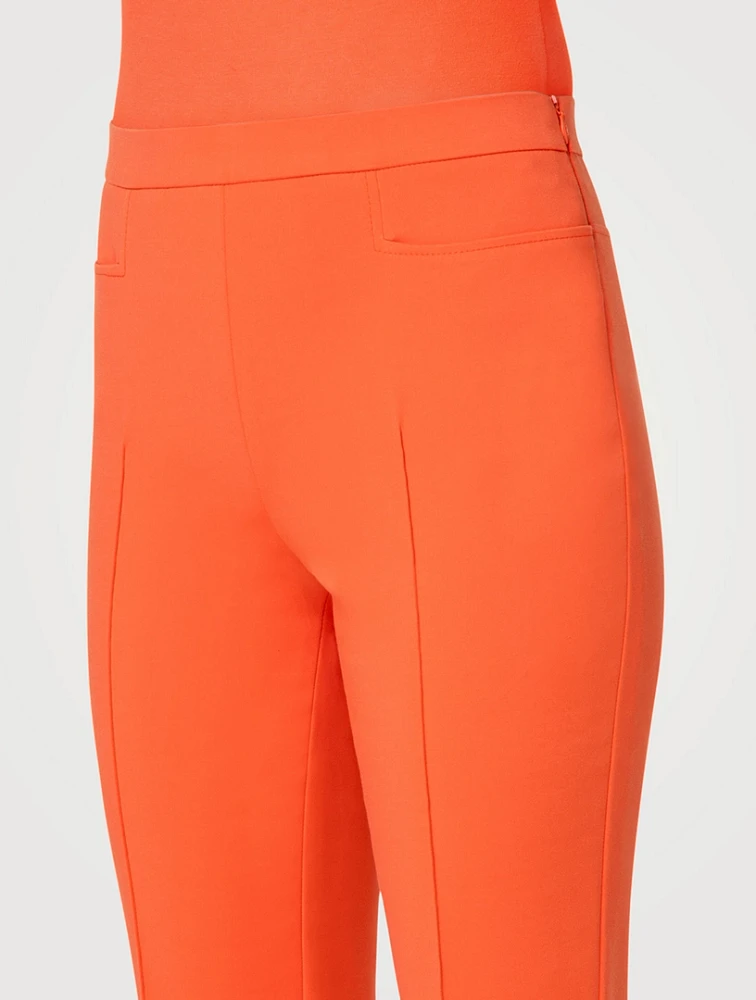 Franca Slim-Fit Cropped Pants