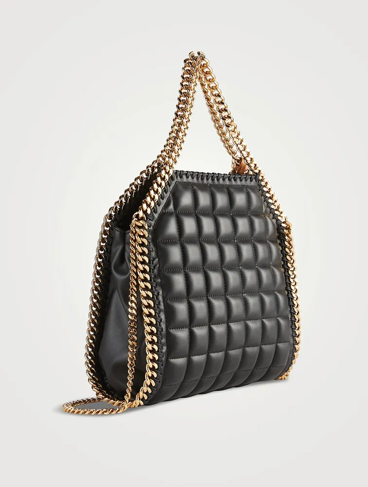 Mini Falabella Quilted Tote Bag