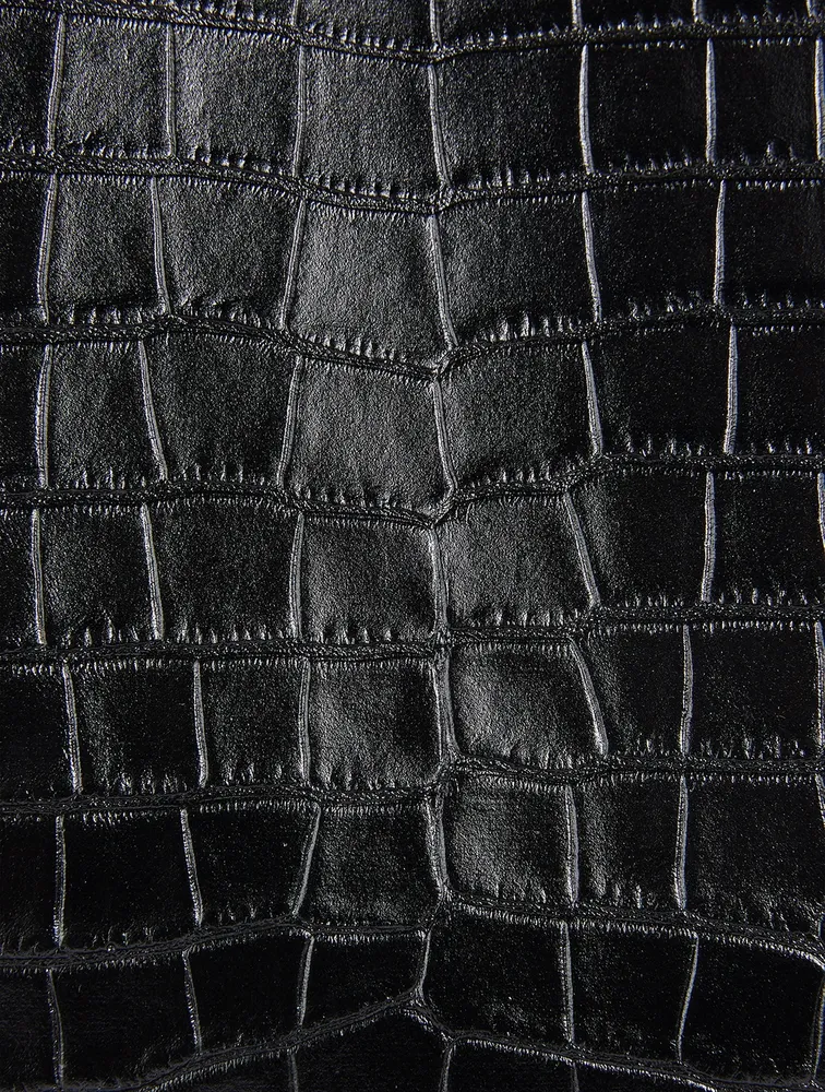 Sac fourre-tout Frayme embossé façon croco