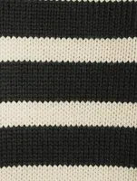 Signature Striped Wool Turtleneck Sweater
