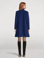 Wool Alpaca A-Line Coat
