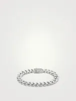 Lou Silver Curb Chain Bracelet