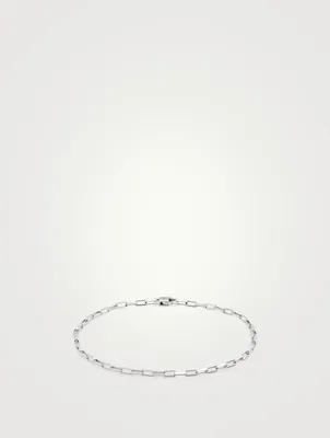 Billie Silver Box Chain Bracelet