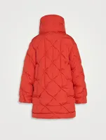Lauren Belted Down Jacket