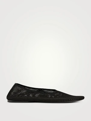 The Marcy Mesh Ballet Flats