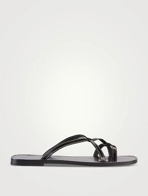 Link Leather Sandals