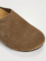 Hugo Suede Clogs