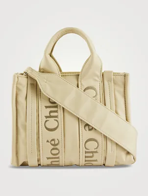 Small Woody Recylced Nylon Tote Bag