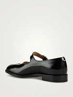 Tabi Leather Mary Jane Flats