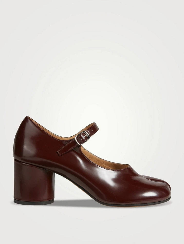 Tabi Leather Mary Jane Pumps