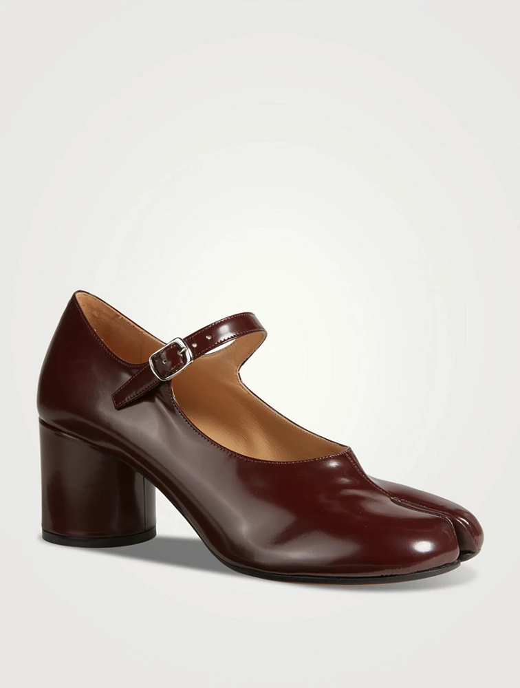 Tabi Leather Mary Jane Pumps