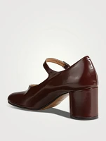 Tabi Leather Mary Jane Pumps