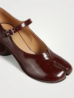 Tabi Leather Mary Jane Pumps