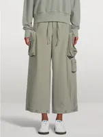 Wide-Leg Cargo Pants