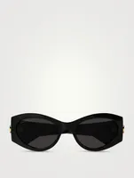 Cat Eye Wrap Sunglasses