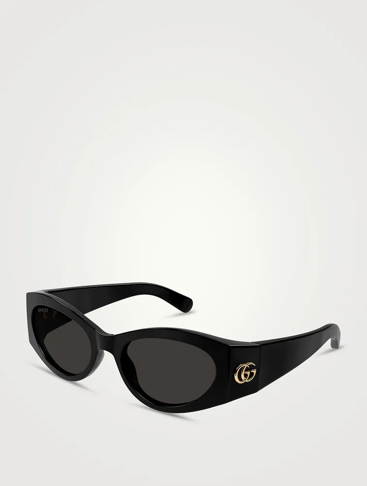 Cat Eye Wrap Sunglasses