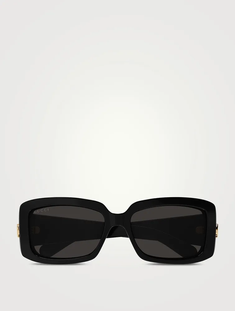 Rectangular Wrap Sunglasses