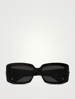 Rectangular Wrap Sunglasses