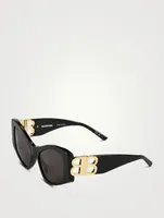 Dynasty XL D-Frame Cat Eye Sunglasses