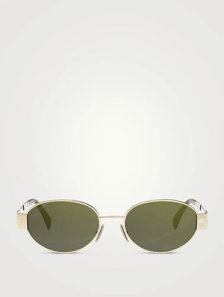 Triomphe Oval Sunglasses