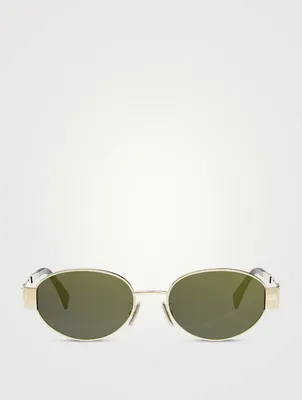 Triomphe Oval Sunglasses