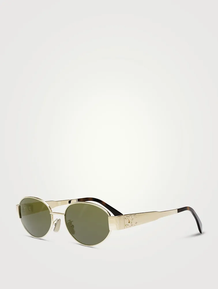 Triomphe Oval Sunglasses