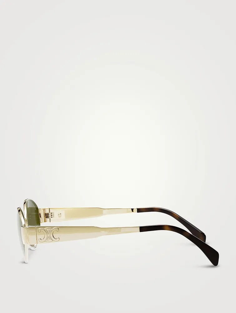 Triomphe Oval Sunglasses