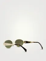 Triomphe Oval Sunglasses