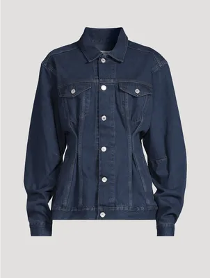 Corset Denim Trucker Jacket