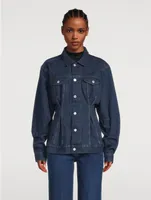 Corset Denim Trucker Jacket