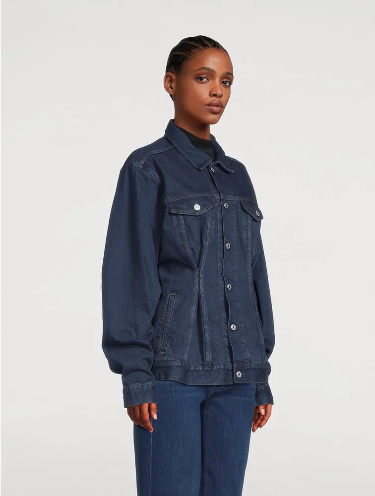 Corset Denim Trucker Jacket