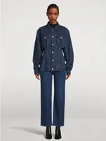 Corset Denim Trucker Jacket