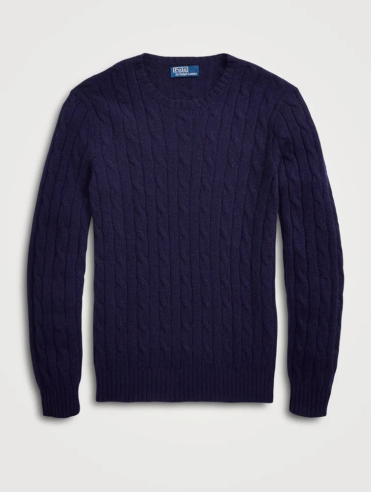 Cashmere Cable-Knit Sweater