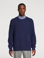 Cashmere Cable-Knit Sweater