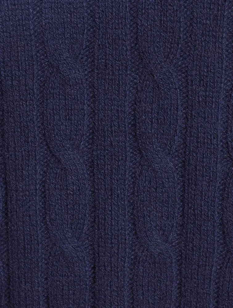 Cashmere Cable-Knit Sweater