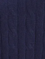 Cashmere Cable-Knit Sweater