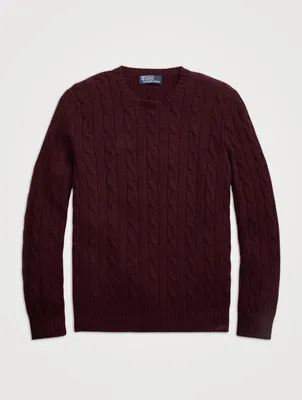 Cashmere Cable-Knit Sweater