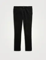 Stretch Corduroy Slim-Fit Pants