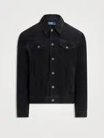 Suede Trucker Jacket