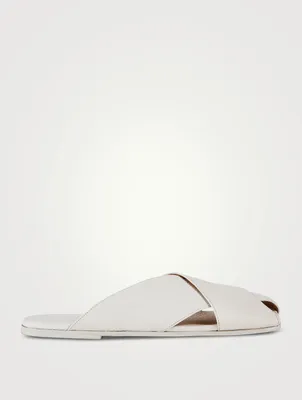 Spatola Leather Sandals