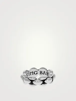 Silver Infinity Link Ring