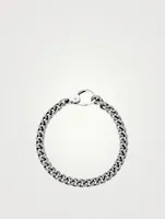 Silver Curb Chain Bracelet