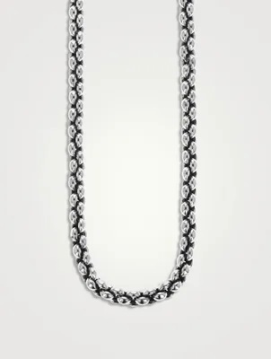 Silver Infinity Link Necklace