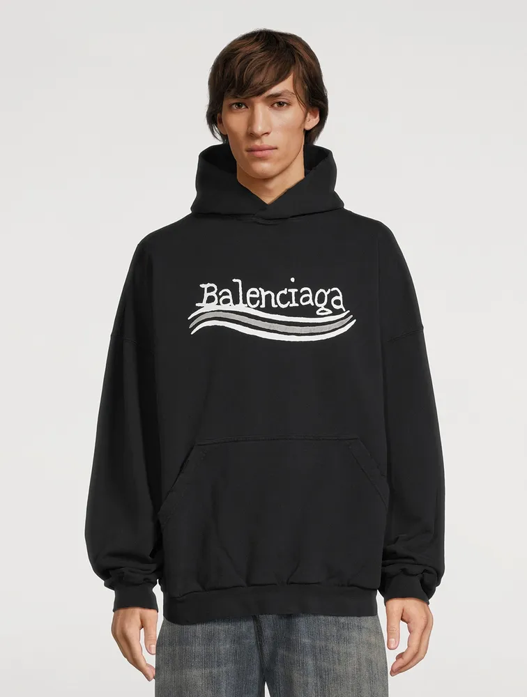 Hand-Drawn Political Campaign Hoodie