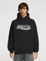 Hand-Drawn Political Campaign Hoodie