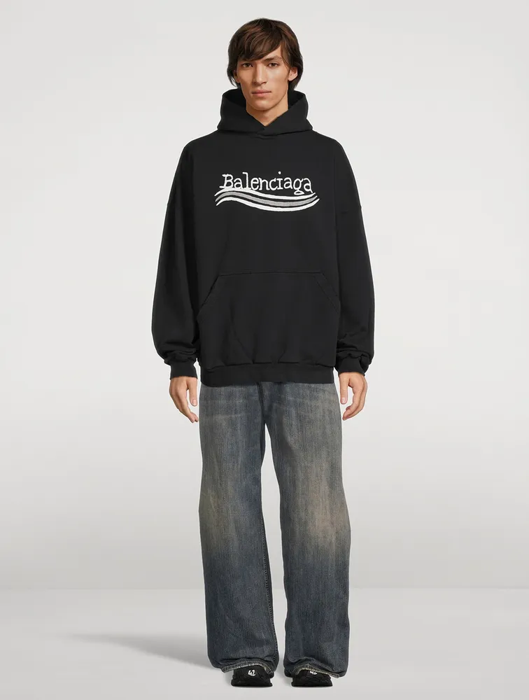 Hand-Drawn Political Campaign Hoodie