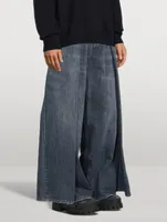 Double Side Oversized Jeans