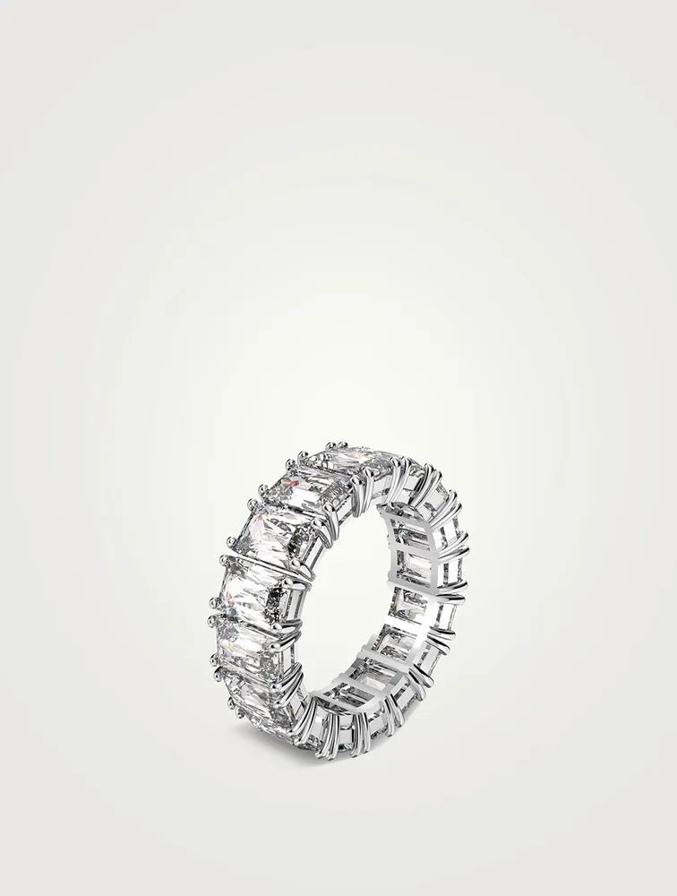 Vittore Rectangular Cut Eternity Band Ring