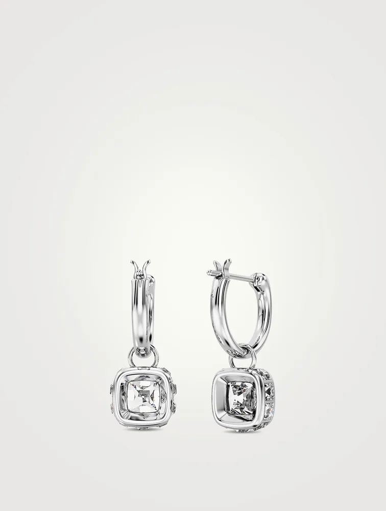 Stilla Huggie Drop Earrings